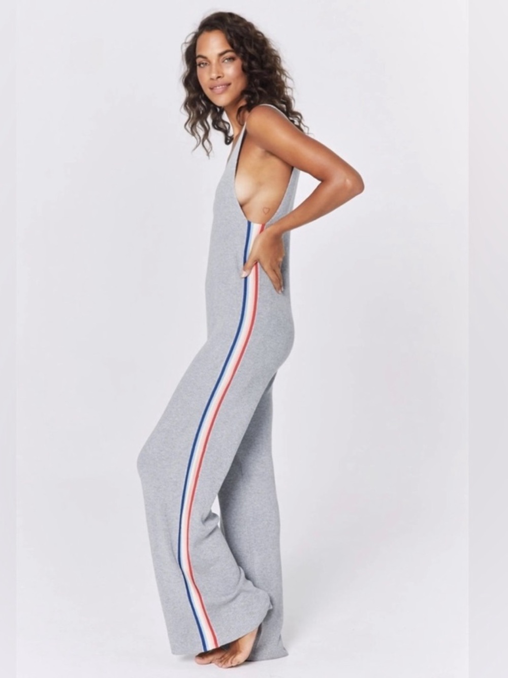 Spiritual Gangster x Madeleine Thompson Wide Leg Jumpsuit